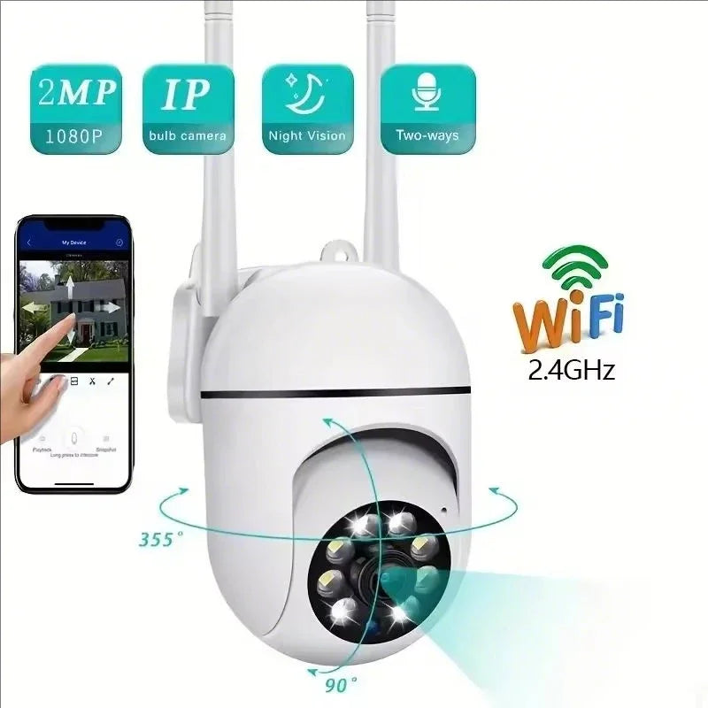 Outdoor wireless security camera