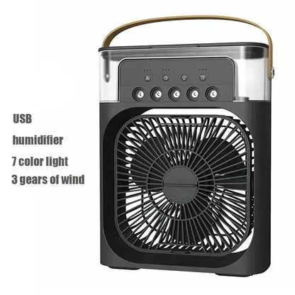 3-in-1 Mini Air Cooler Fan Humidifier
