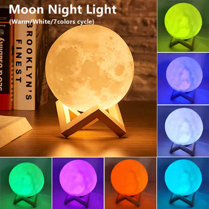 LED Moon Galaxy Book Light