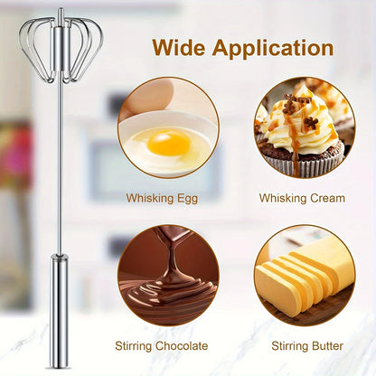 Stainless Steel Semi-Automatic Egg Beater Mixer