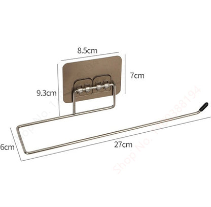 Adhesive Stainless Steel Toilet Paper Holder